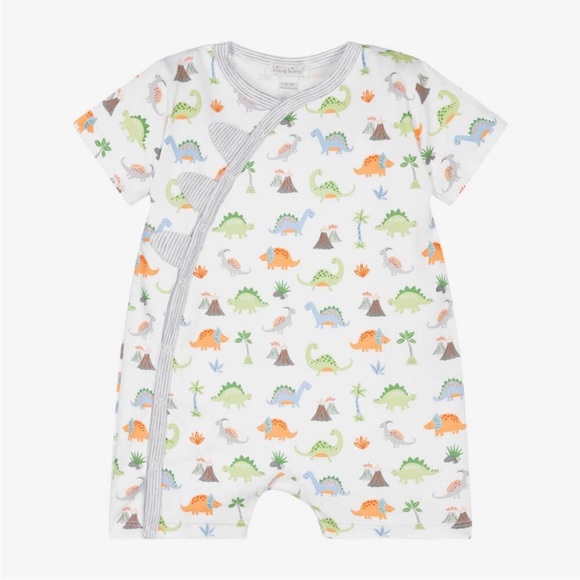 Kissy Kissy Baby Boy Dinosaur Frontier Onesie and Hat - 3-6 Months - Picture 1 of 6